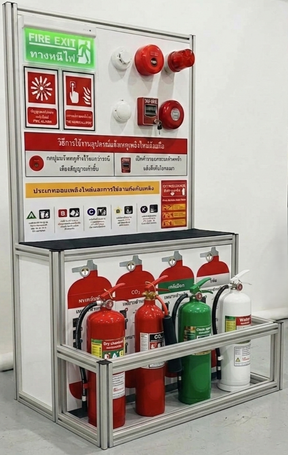 Fire alarm simulator system
