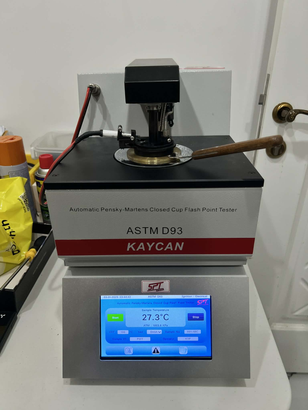 Flash point tester ASTM D93