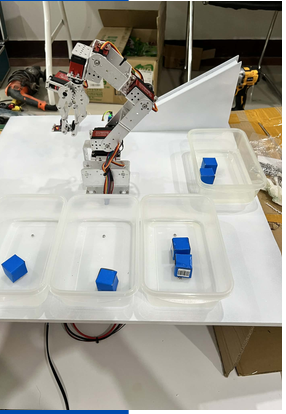 Robot arm 6 DOF simulator