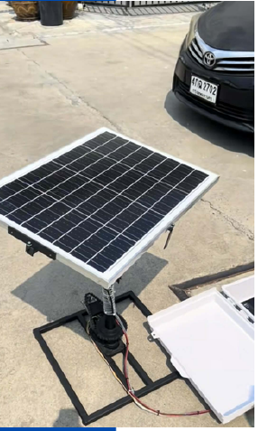 Solar tracking 2 axis