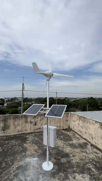 Windmill & Solar system